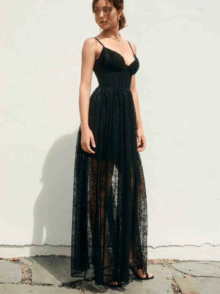 She Is Radiance Corset Maxi Dress - Jayden P Boutique