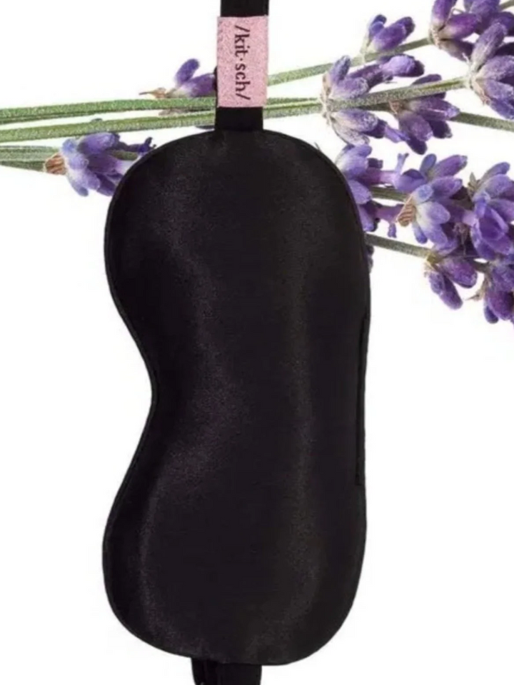 Jayden P Boutique - Kitsch The Lavender Weighted Satin Eye Mask - Default Title