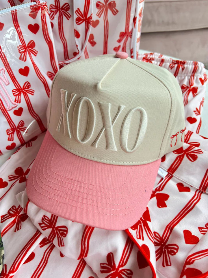 KENZKUSTOMZ - XOXO - Pink Vintage Hat