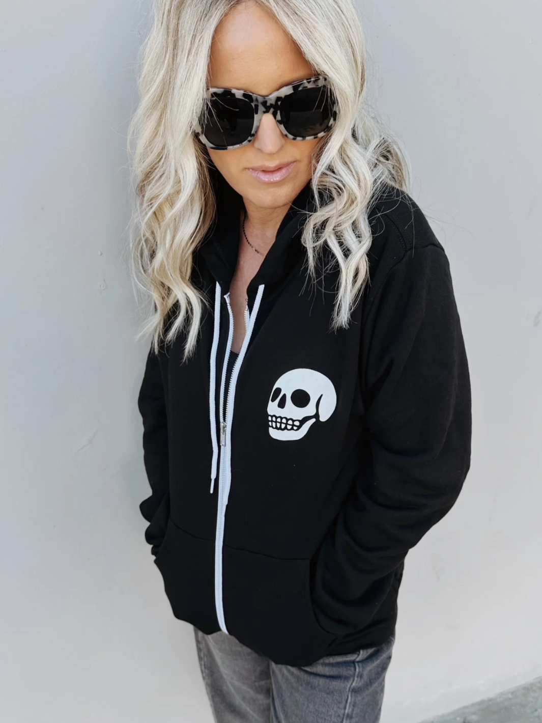 Local Beach - Forever Young Hooded Zip Sweatshirt