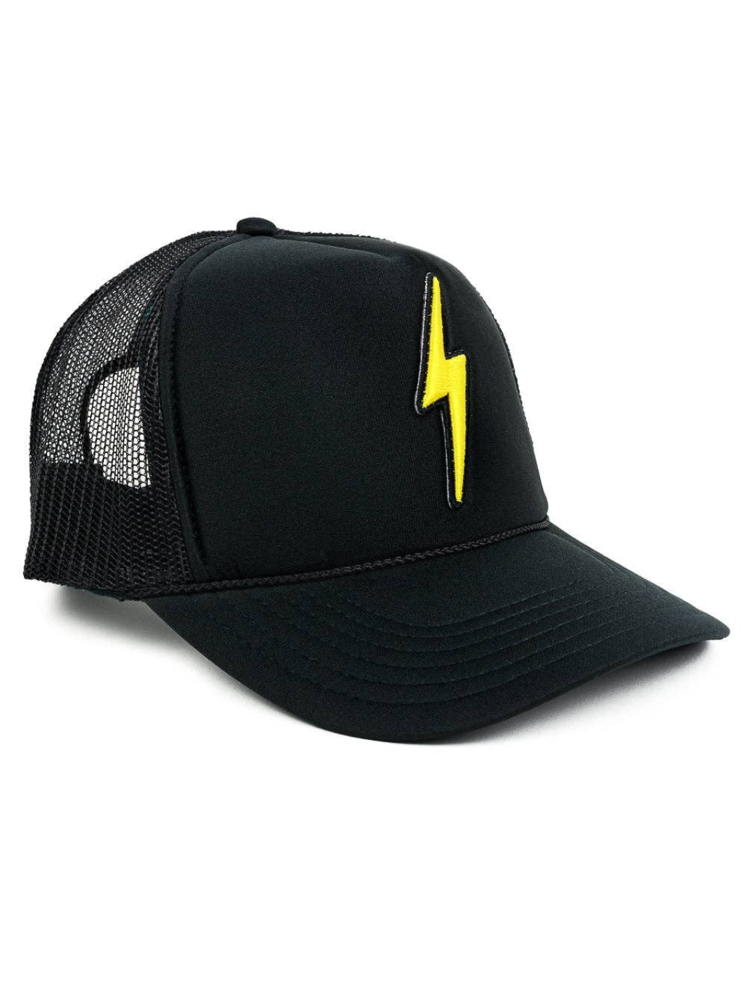 Local Beach - Local Beach Lightning Bolt Patch Trucker Hat