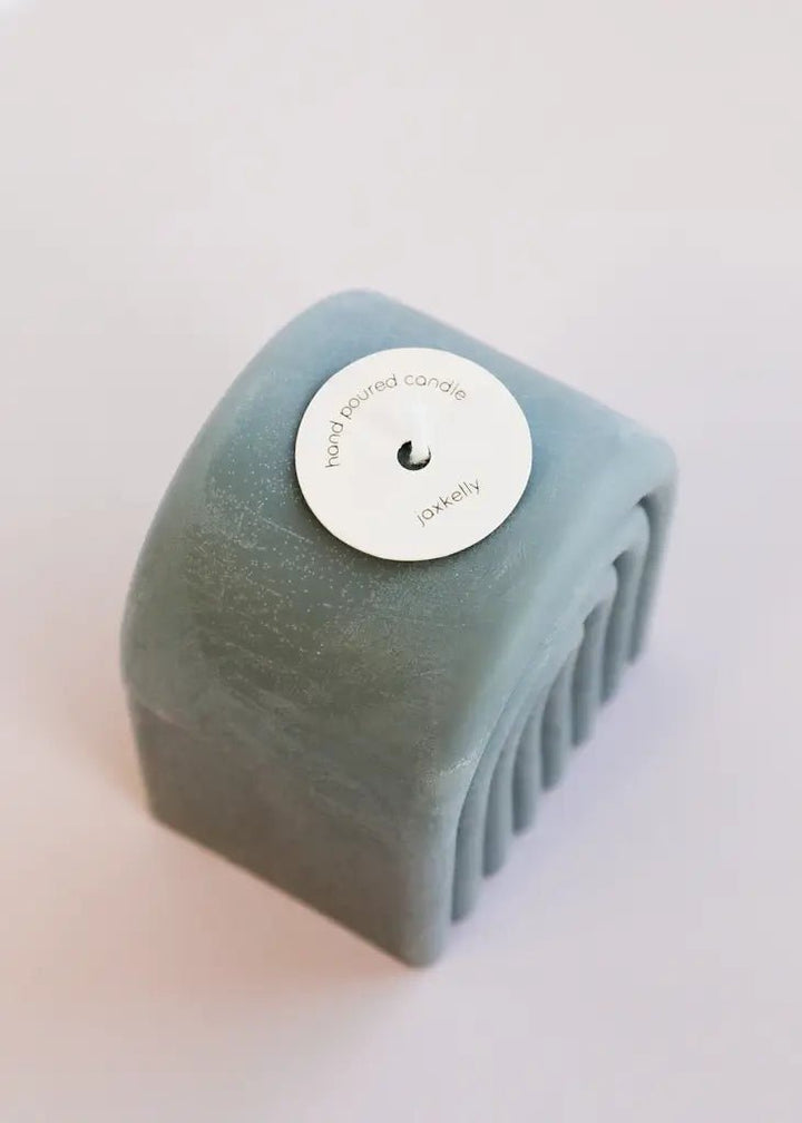SHORT ARCH CANDLE 10 OZ - GREY - Jayden P Boutique