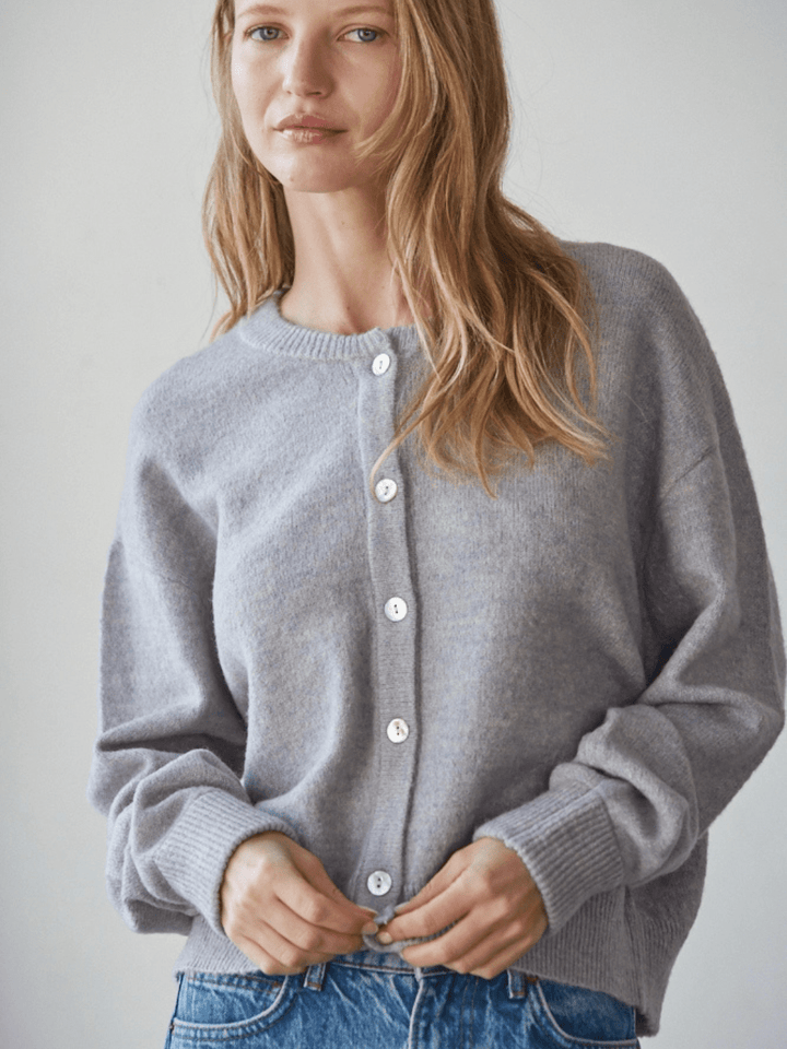 Sunday Soft Button-Front Knit Cardigan - Jayden P Boutique