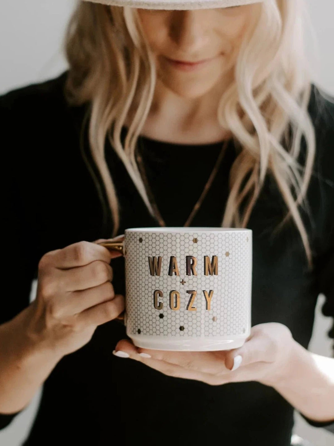 SWEET WATER DECOR - TILE COFFEE MUG - WARM AND COZY - Jayden P Boutique