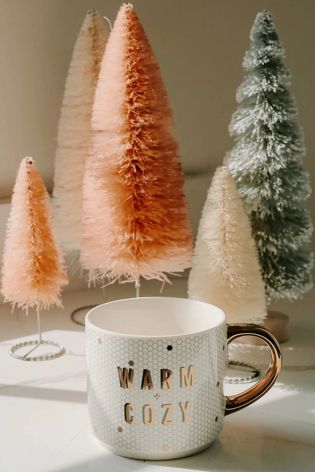SWEET WATER DECOR - TILE COFFEE MUG - WARM AND COZY - Jayden P Boutique
