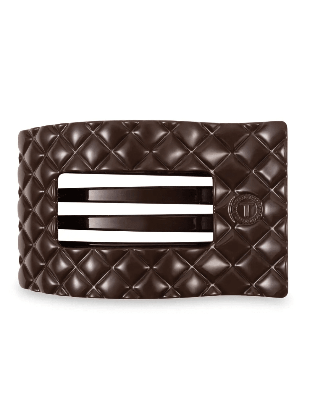 TELETIES - Flat Rectangle Hair Clip - Jayden P Boutique