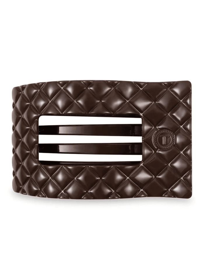 TELETIES - Flat Rectangle Hair Clip - Jayden P Boutique