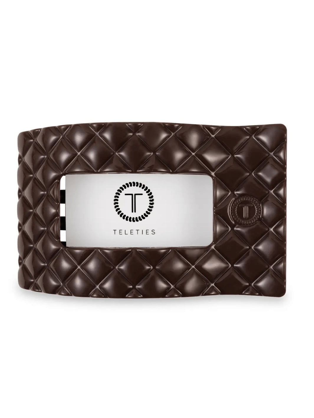 TELETIES - Flat Rectangle Hair Clip - Jayden P Boutique