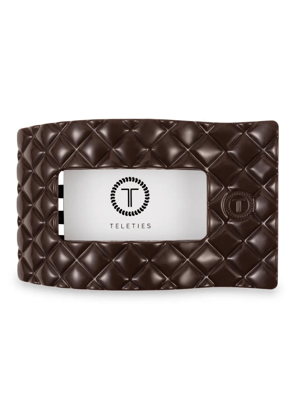 TELETIES - Flat Rectangle Hair Clip - Jayden P Boutique