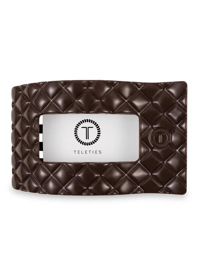 TELETIES - Flat Rectangle Hair Clip - Jayden P Boutique