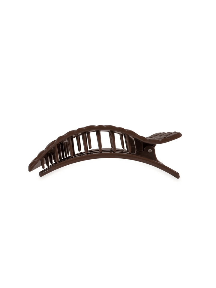 TELETIES - Flat Rectangle Hair Clip - Jayden P Boutique