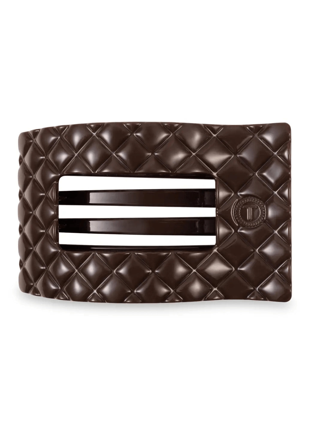 TELETIES - Flat Rectangle Hair Clip - Jayden P Boutique
