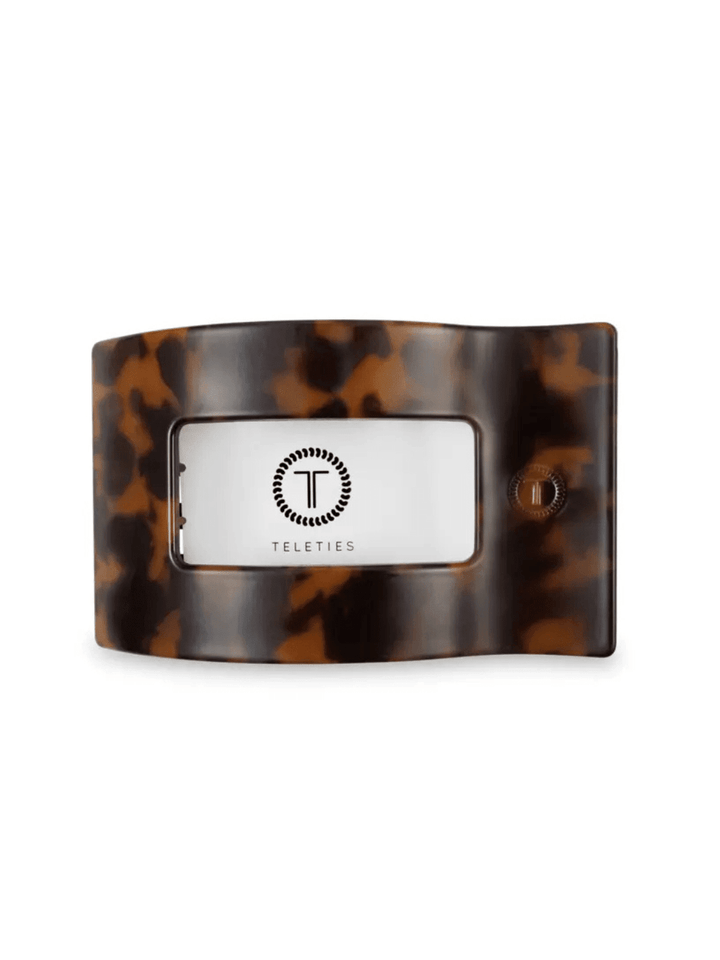 TELETIES - Flat Rectangle Hair Clip - Jayden P Boutique