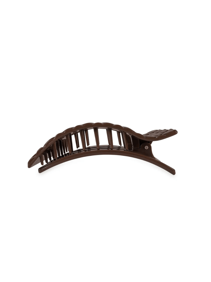 TELETIES - Flat Rectangle Hair Clip - Jayden P Boutique