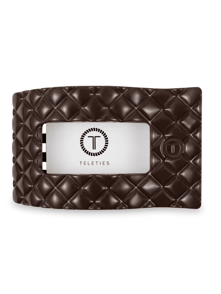 TELETIES - Flat Rectangle Hair Clip - Jayden P Boutique