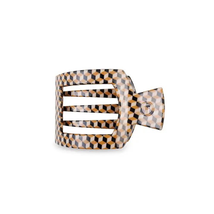 TELETIES - Flat Square Hair Clip - Jayden P Boutique