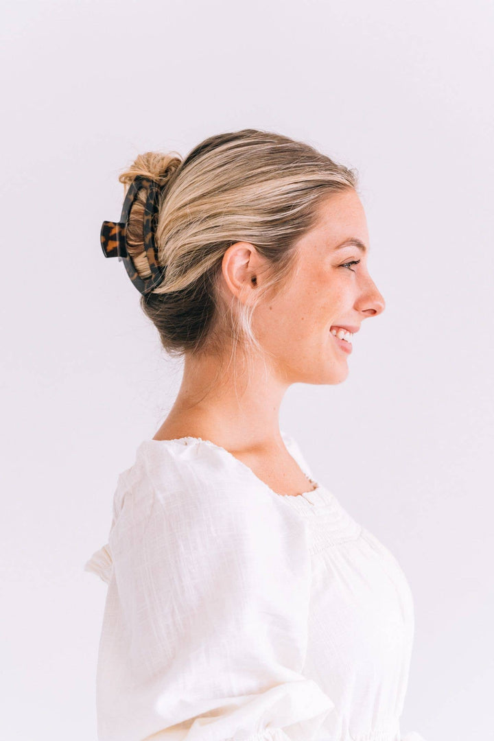 TELETIES - Open Claw Hair Clip - Jayden P Boutique