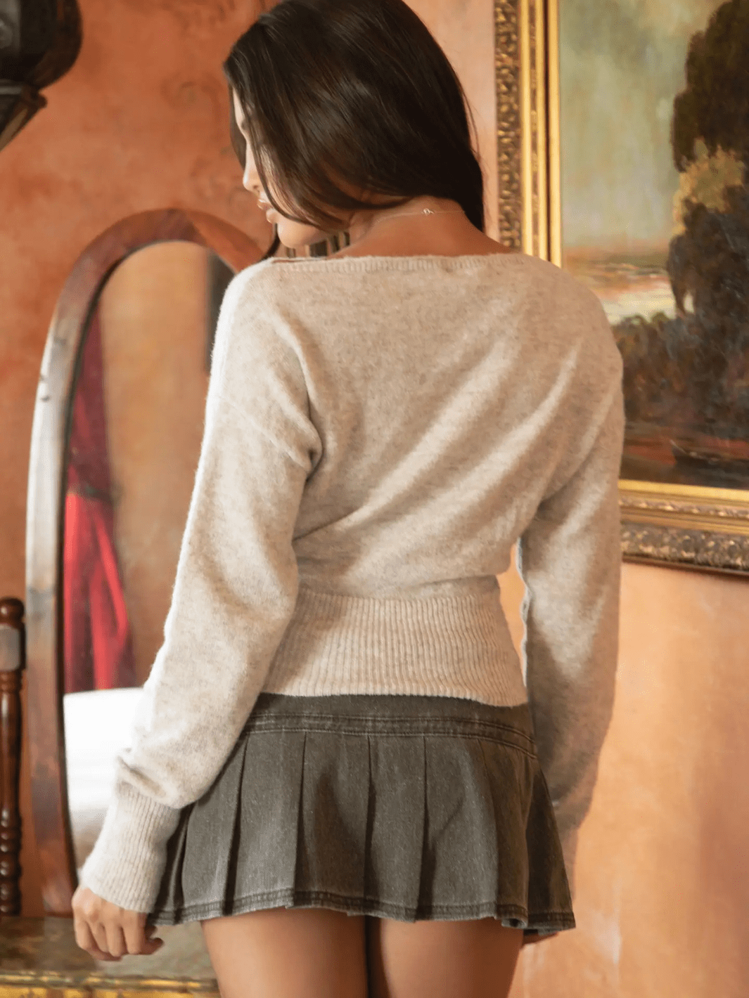 The Aurelle off the Shoulder Sweater Top - Jayden P Boutique