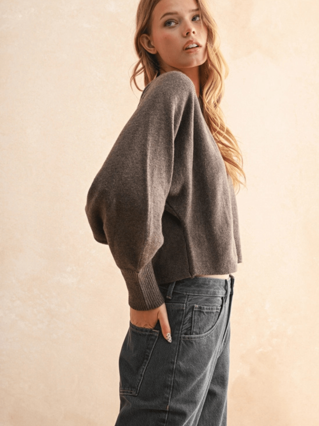 The Ella Cozy Boatneck Sweater - Jayden P Boutique