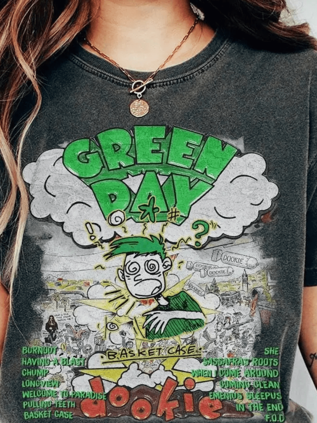 The Green Day Basket Case Graphic Sweatshirt - Jayden P Boutique