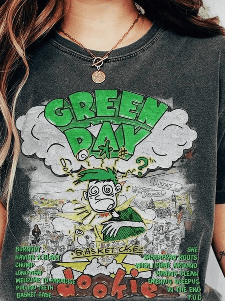 R*T様 Green Day Basket Case Tシャツ XL Green Day Basket Case Graphic T Shirt Merch – Jayden P Boutique