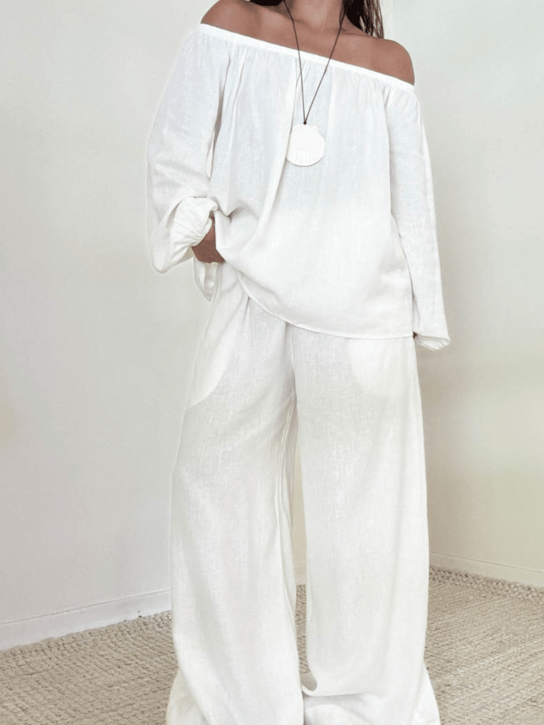 The Marlowe Linen Wide Leg Pant - Jayden P Boutique