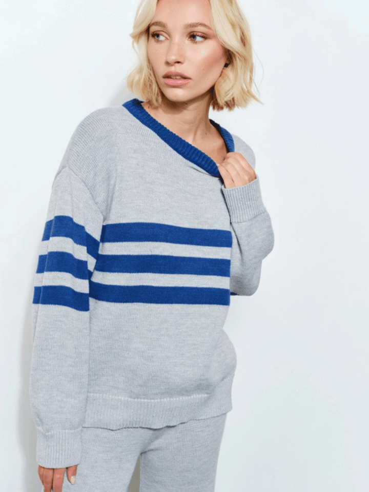 The Otto Luxe Knit Lounge Sweater - Jayden P Boutique