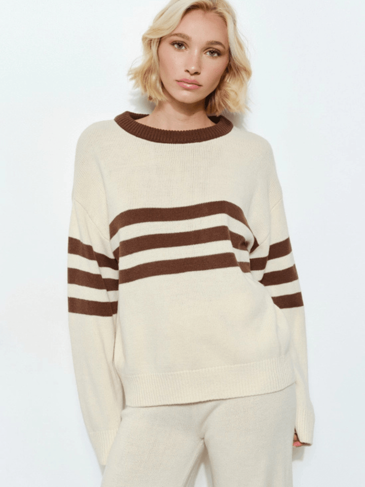 The Otto Luxe Knit Lounge Sweater - Jayden P Boutique