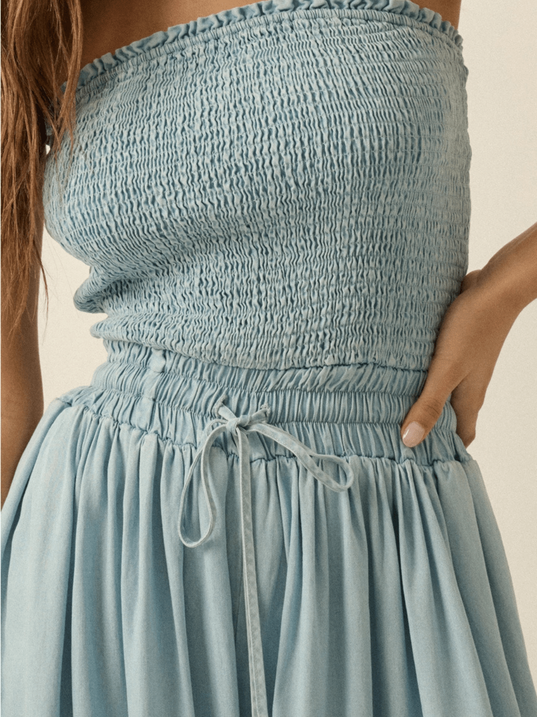 The Sky Breeze Tencel Jumpsuit - Jayden P Boutique