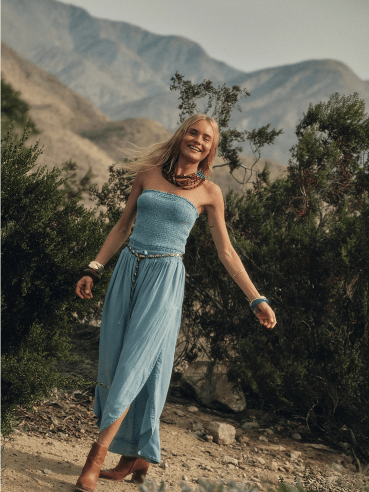 The Sky Breeze Tencel Jumpsuit - Jayden P Boutique
