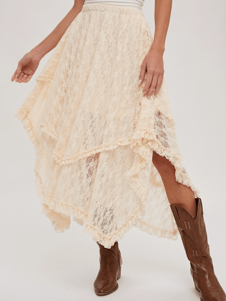 The Wildflower Lace Midi - Jayden P Boutique