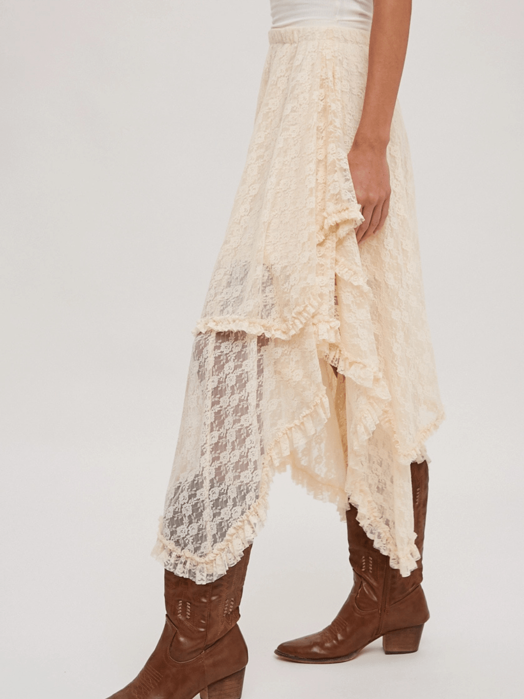 The Wildflower Lace Midi - Jayden P Boutique