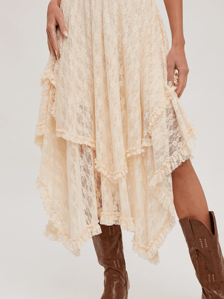 The Wildflower Lace Midi - Jayden P Boutique