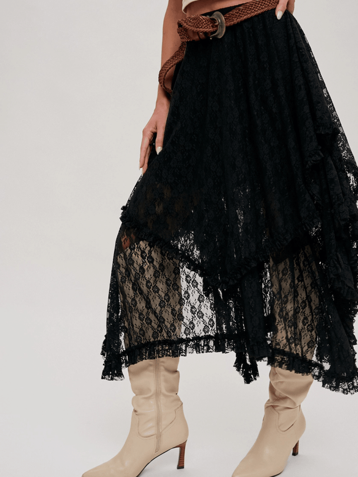 The Wildflower Lace Midi - Jayden P Boutique