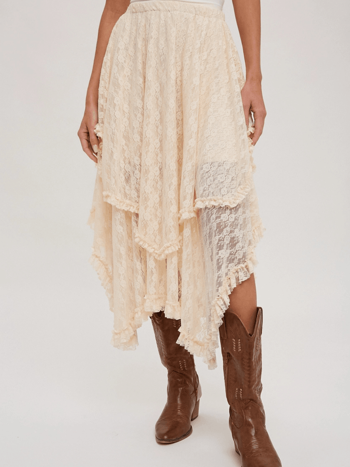 The Wildflower Lace Midi - Jayden P Boutique