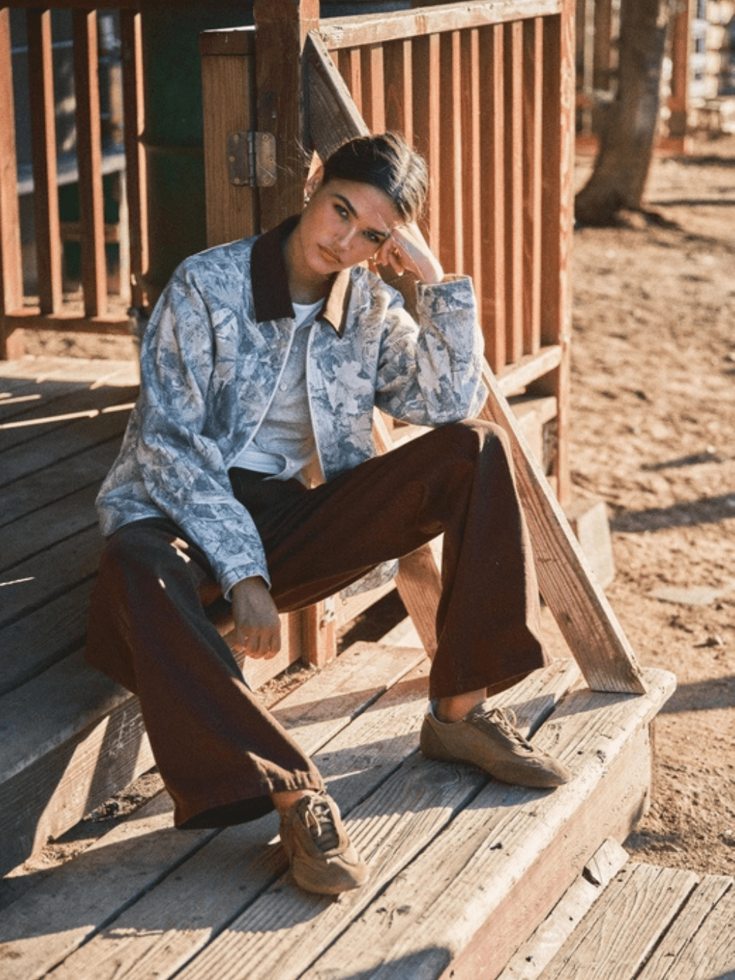 Vienna Camo Barn Jacket - Oversized - Jayden P Boutique
