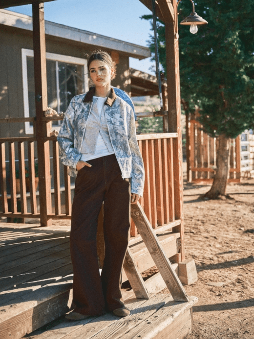 Vienna Camo Barn Jacket - Oversized - Jayden P Boutique