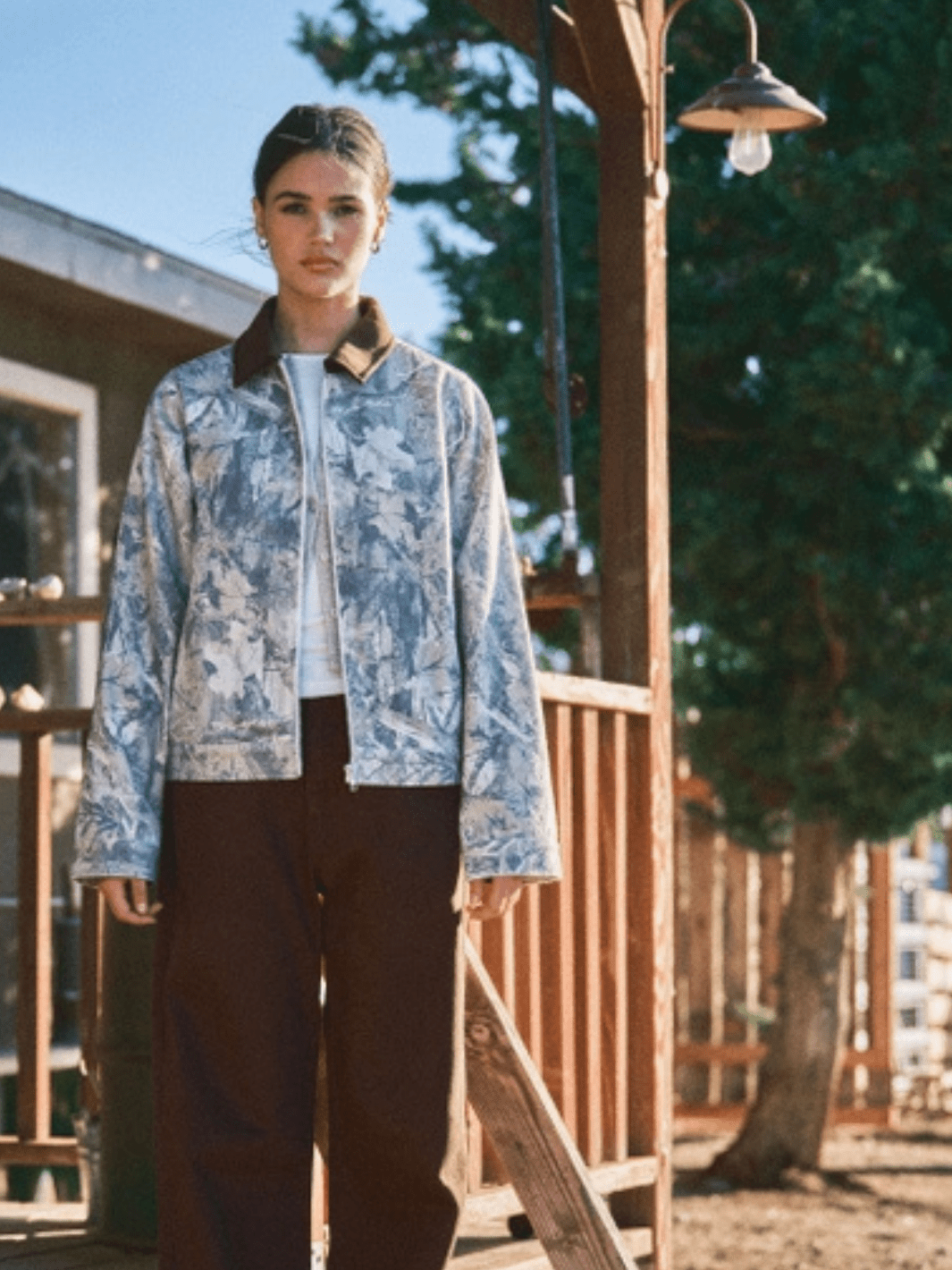 Vienna Camo Barn Jacket - Oversized - Jayden P Boutique