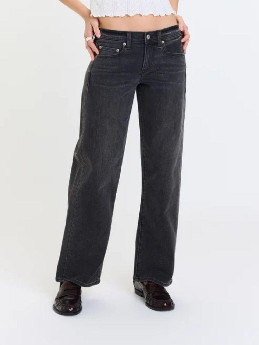 Women's | Daze Denim | The Replay Low-Rise V-Waist Soft Barrel Jeans by Daze denim | Jayden P Boutique