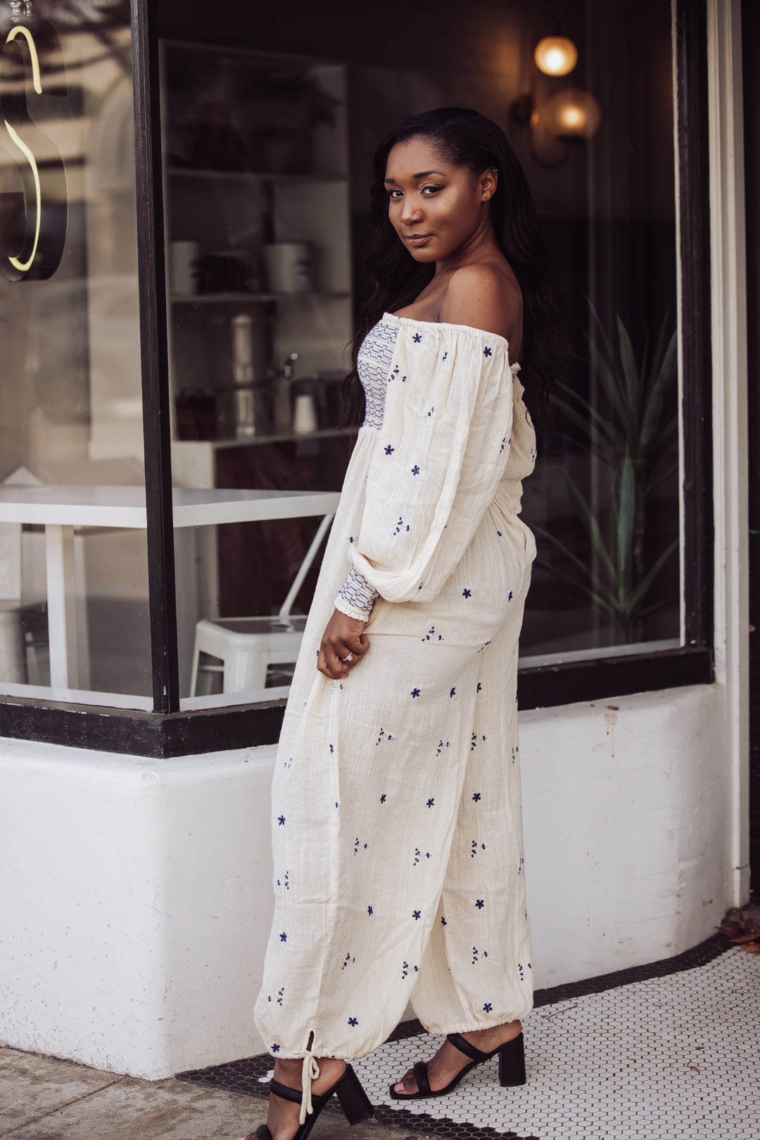 Free People Dahlia Jumpsuit - Washed Out
