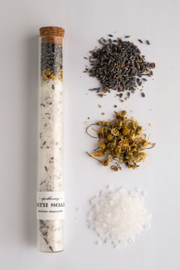 Nectar Republic - Bath Salts Soak Tube 2 oz - Lavender Chamomile