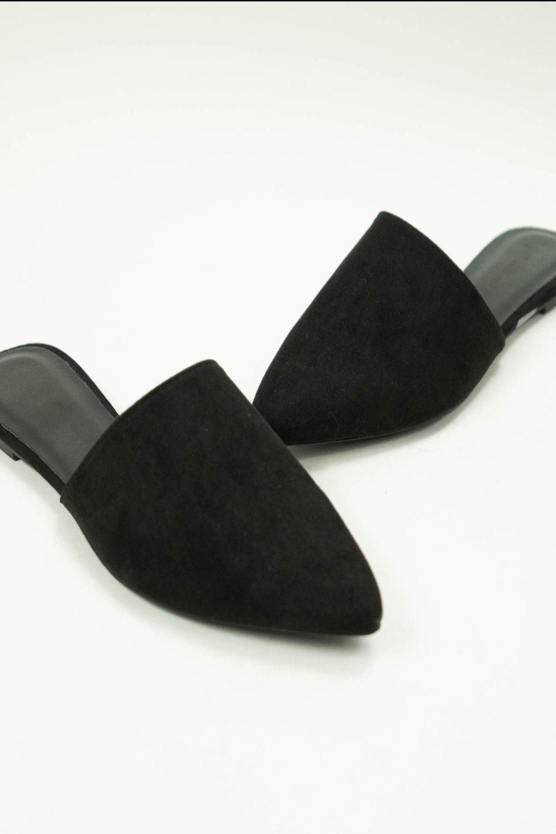 CELICA POINTED TOE MULES# color_black