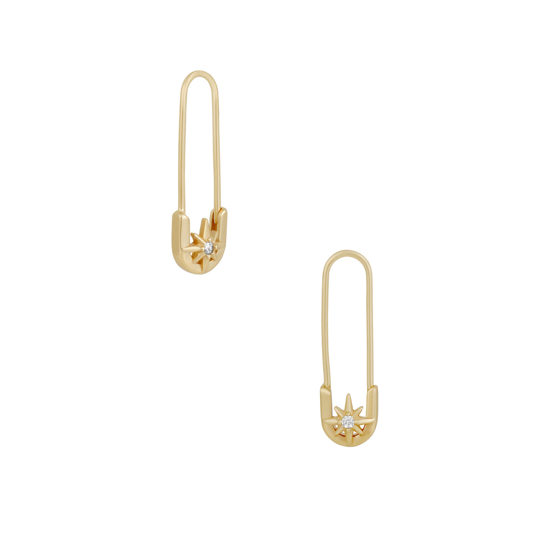 FIVE AND TWO LEONA EARRING#color_gold