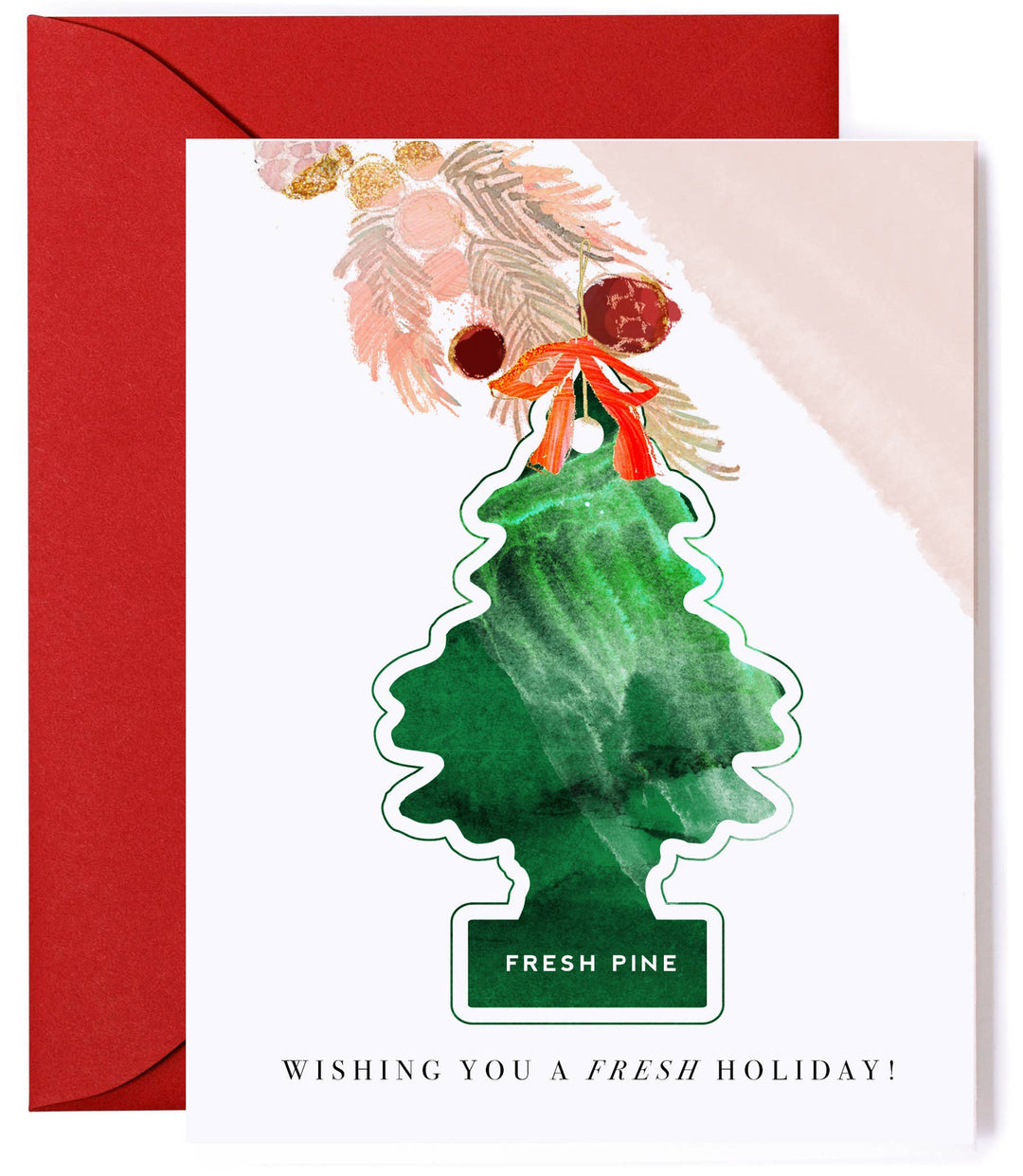 Fresh Holiday - Christmas Tree Air Freshener Card