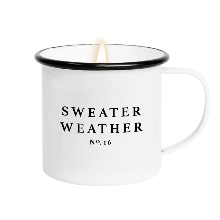 SWEET WATER DECOR - SWEATER WEATHER SOY CANDLE - MUG CANDLE-Sweet Water Decor-Jayden P Boutique