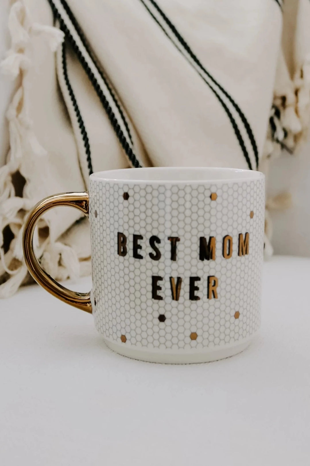 Sweet Water Decor Best Mom Ever Mug - White