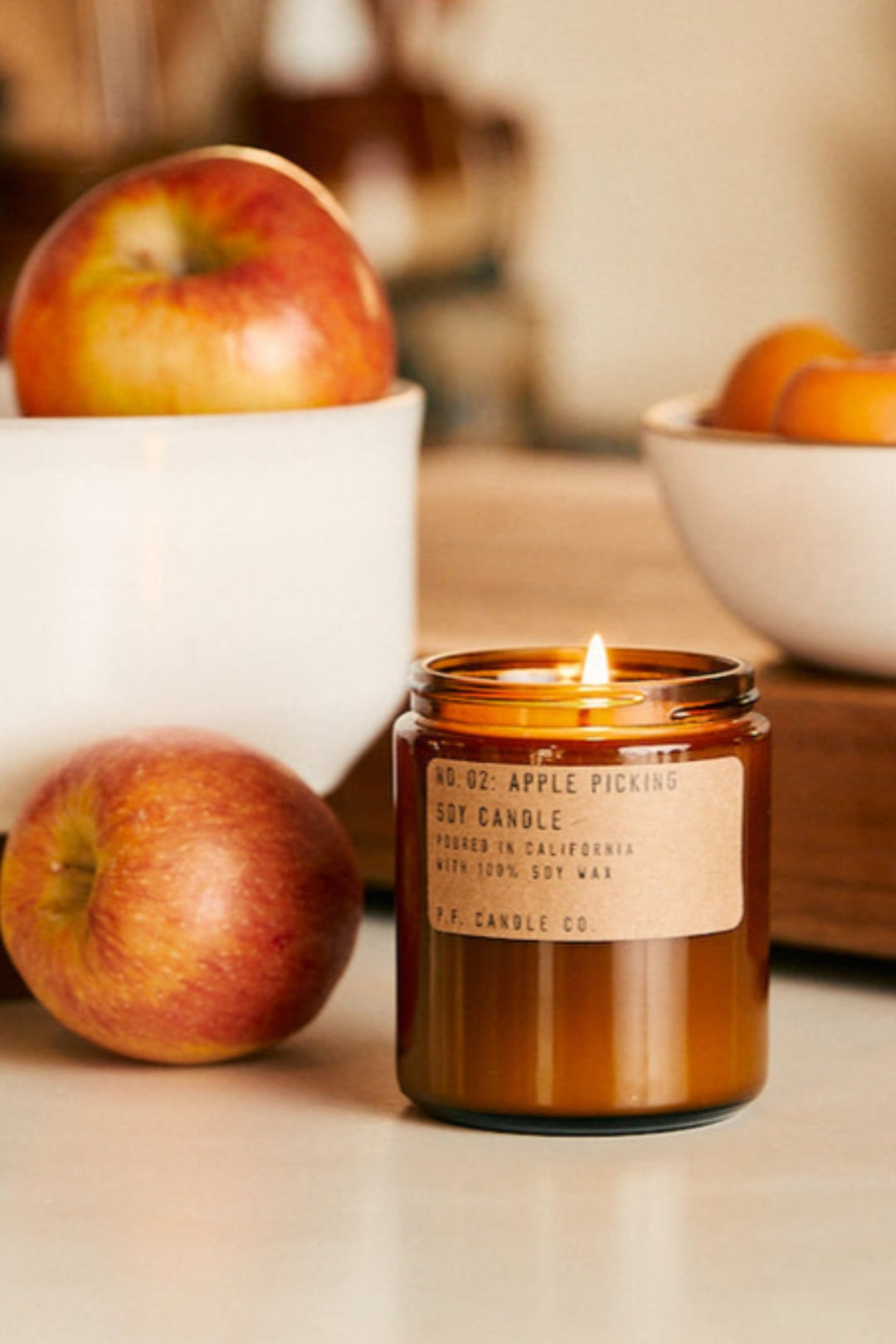 P.F. CANDLE CO. - SOY CANDLE 7.2 OZ - APPLE PICKING