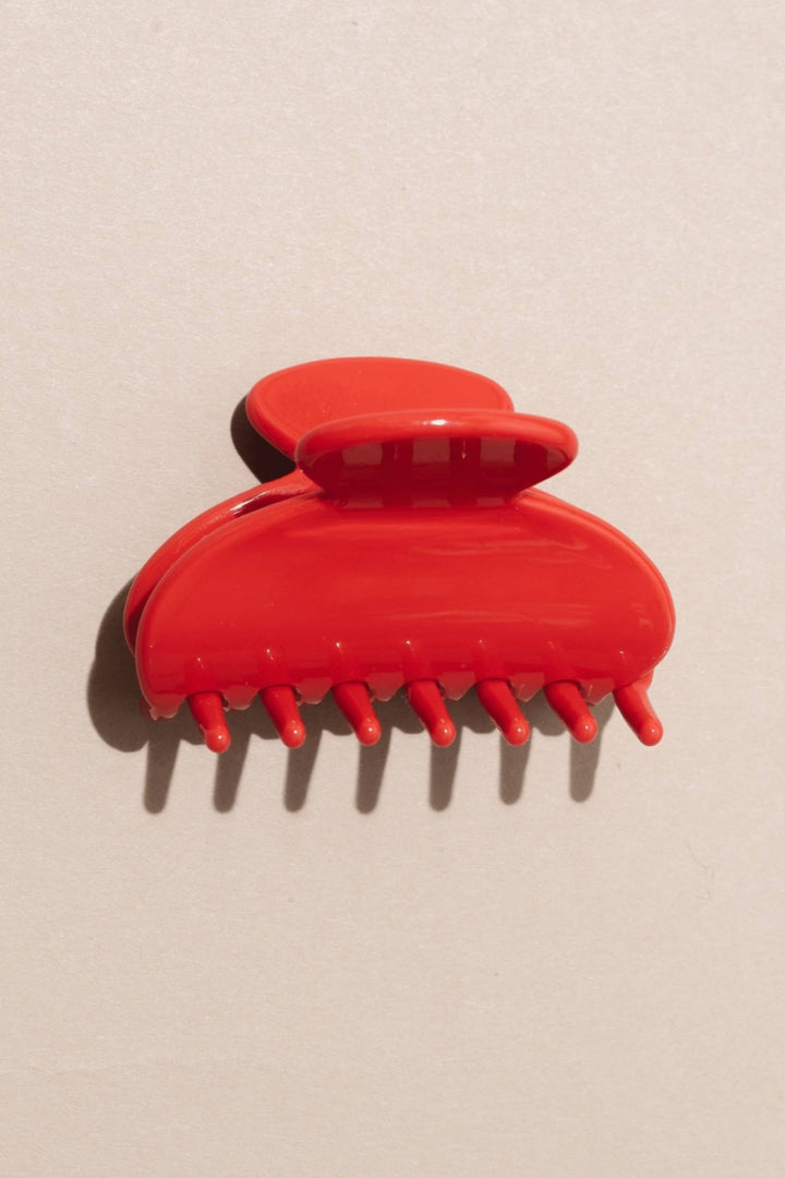 NAT + NOOR - SMALL 2" CLAW HAIR CLIP - CHERRY